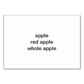 Cartes de poche rousses pour adultes (Dos)