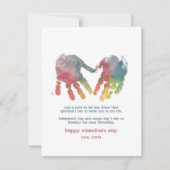 Cartes de poche Saint Valentin Carte de vacances (Devant)