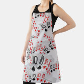 Cartes De Poker Dizaines, Tablier D'Impression Com (Insitu)