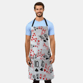 Cartes De Poker Dizaines, Tablier D'Impression Com (Porté)