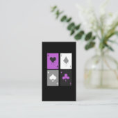 Cartes de Poker LGBTQ Ace des pique (Debout devant)