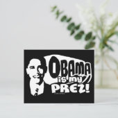 Cartes de Post Obama My Prez (Debout devant)