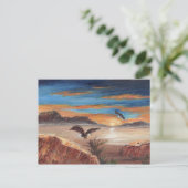 Cartes de poste d'atterrissage pour aigles (Debout devant)