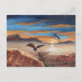 Cartes de poste d'atterrissage pour aigles (Devant)