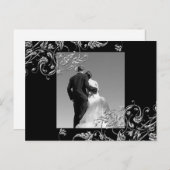 Cartes de préavis de mariage pour mariés (Devant / Derrière)