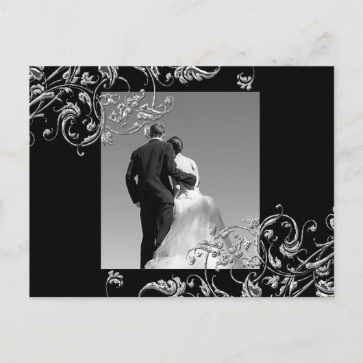 Cartes de préavis de mariage pour mariés (Devant)