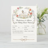 Cartes de prédictions Bébé Fleur Sauvage de Mère l (Debout devant)
