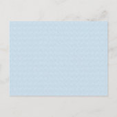 Cartes de prédictions pour bébé Eléphant Bleu Cade (Dos)