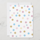 Cartes de première année de canard en caoutchouc p (Dos)