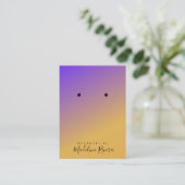 Cartes de Présentation Artisanale Simple Ombre pou (Debout devant)