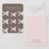 Cartes de Présentation Artisanales pour Papillons (Devant / Derrière)