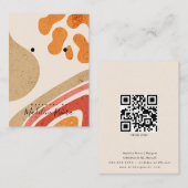 Cartes de Présentation d'Artisanat de Textures Abs (Devant / Derrière)