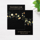 Cartes de présentation de boucles d'oreilles avec (Bureau)