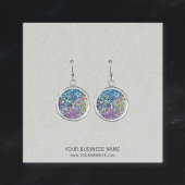 Cartes de Présentation de Boucles d'Oreilles de Bi