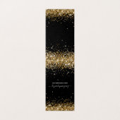 Cartes de Présentation de Colliers Black Gold Glit (Outside Unfolded)