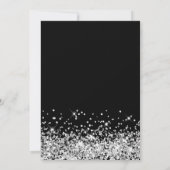 Cartes de présentation de colliers noirs non coupé (Dos)