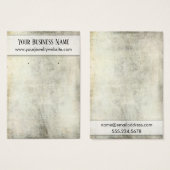 Cartes de Présentation de Porte- Boucles d'Oreille (Devant & derrière)