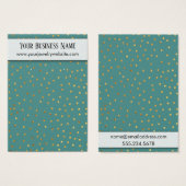 Cartes de Présentation de Porte- Boucles d'Oreille (Devant & derrière)