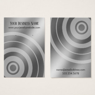 Cartes de Présentation de Porte- Boucles d'Oreille