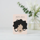 Cartes de présentation pour boucles d'oreilles art (Debout devant)