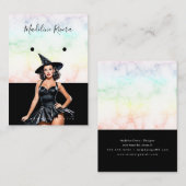 Cartes de Présentation pour Boucles d'Oreilles Art (Devant / Derrière)