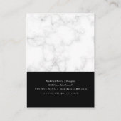 Cartes de Présentation pour Boucles d'Oreilles Art (Dos)