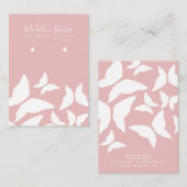 Cartes de Présentation pour Boucles d'Oreilles Art (Devant / Derrière)