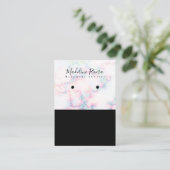 Cartes de présentation pour boucles d'oreilles art (Debout devant)