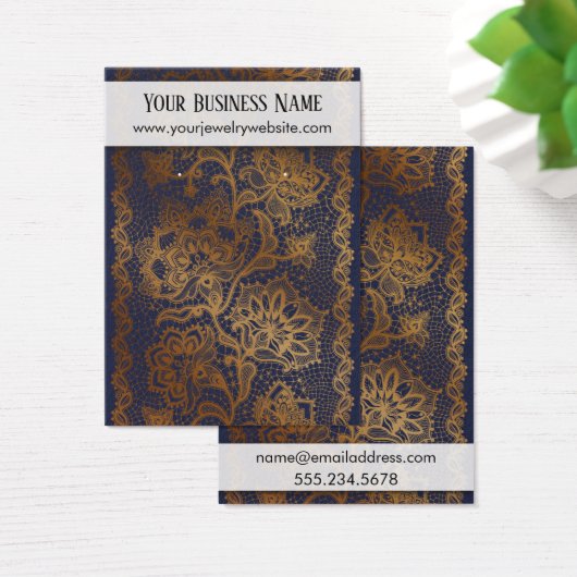 Cartes de présentation pour porte-oreilles avec de (Bureau)