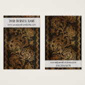 Cartes de présentation pour porte-oreilles avec de (Devant & derrière)