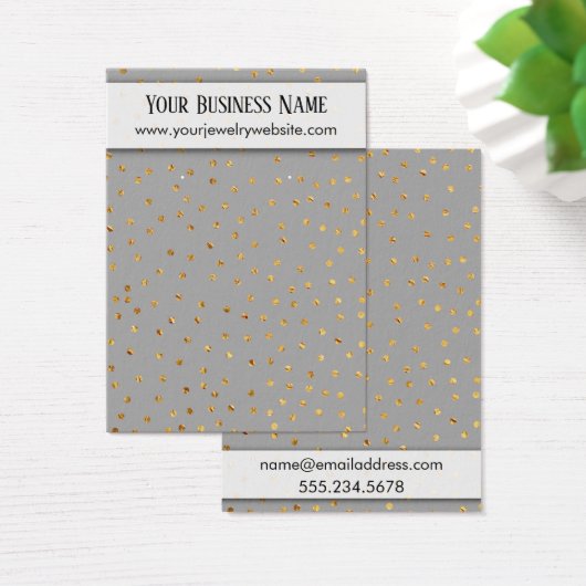 Cartes de présentation pour supports de boucles d' (Bureau)