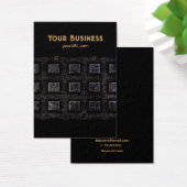 Cartes de présentation pour supports de boucles d' (Bureau)