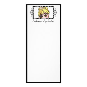 Cartes de présentoir pour Cils/Permanent MakeUp