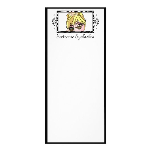 Cartes de présentoir pour Cils/Permanent MakeUp (Devant)