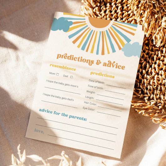 Cartes de prévision et de conseil Sun