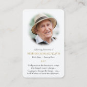 Cartes de prière | Arbre Lone 1 Deluxe (Dos)