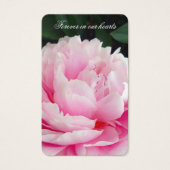 Cartes de prière | Beautiful Pink Peony (Devant)