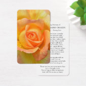 Cartes de prière | Belle Rose Jaune (Bureau)