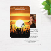 Cartes de prière | Coucher de soleil (Bureau)