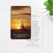 Cartes de prière | Coucher de soleil hawaïen (Bureau)