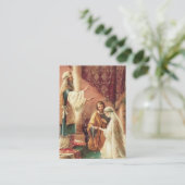 Cartes de prière de fiançailles · Fiançailles cath (Debout devant)