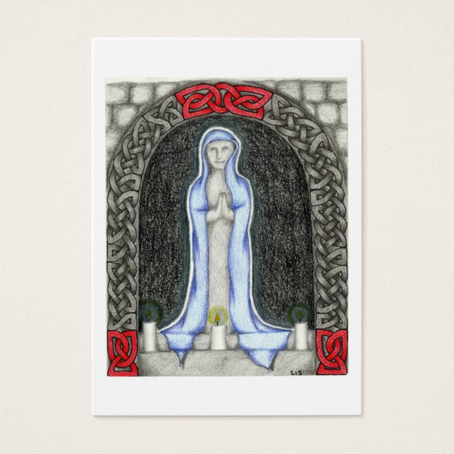 Cartes de prière de Hail Mary (Devant)
