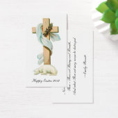 Cartes de prière de l'agneau de Pâques (Bureau)