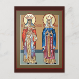 Cartes de prière des Sts. Catherine et Alexandra