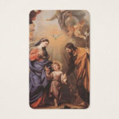 Cartes de prière | Fête de la Sainte Famille (Devant)