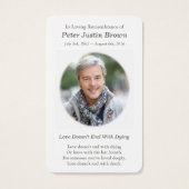 Cartes de prière | Glorieux St Patrick (Dos)