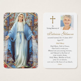 Cartes de prière | Hail Mary