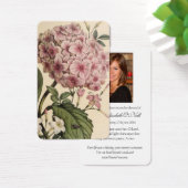 Cartes de prière | Hydrangea rose (Bureau)