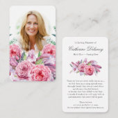 Cartes de prière | Jardin de campagne (Devant / Derrière)