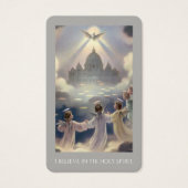 Cartes de prière | Je Crois En L'Esprit Saint (Devant)